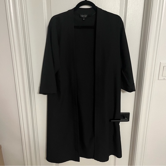 Topshop Black Duster 4 - Picture 1 of 1